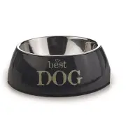 Beeztees Best Dog - Hondenvoerbak - Grijs - 14x4,5 cm