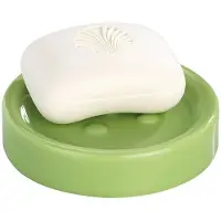 Wenko Zeephouder Wenko Polaris Keramiek Groen 2.5x11cm