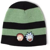 Difuzed Rick & Morty - Striped Beanie / Muts