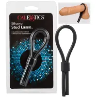 California exotic novelties Silicone Stud Lasso Black