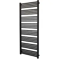 Sanilux Designradiator block 150x50 cm onderaansluiting 927 watt grafiet