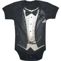 Spiral - Gothic Body - Tuxed - M - voor Kinderen - zwart | Maat M