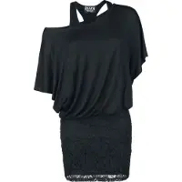 Black premium by emp - Gothic Mini-jurk - Hold On Loosely - XS tot 4XL - voor Vrouwen - zwart | Maat S