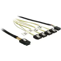 DeLOCK Mini SAS naar SATA kabel -
