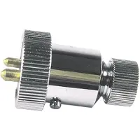 Talamex Stopcontacten messing verchroomd 3A / Los stopcontact
