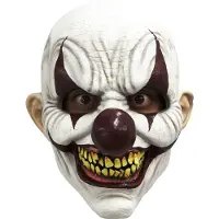 Coppens Halloween clown volledig hoofdmasker |