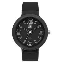 LIGHT TIME EUROPE Zwarte Unisex Horloge (Ø 40 mm)