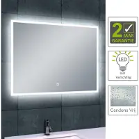 Boss & Wessing Bws led spiegel rondom dimbare condensvrije 100x60 cm