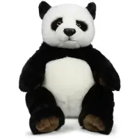 WWF - Pluche panda (47 cm), levensechte knuffel, zachte knuffel, pandabeer