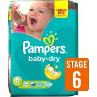 Pampers Baby Dry Luiers Maat 6 - 44 stuks