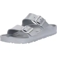 Birkenstock Sandalen 'Arizona' zilvergrijs