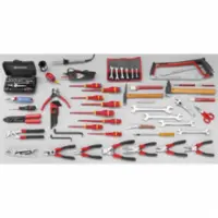 Facom Gereedschapsset electriciteit, metrische maten - 84-delig