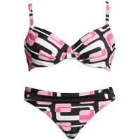 Kangaroos Bikini rosa / zwart