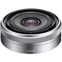 Sony 16mm f 2.8 Pancake Lens voor NEX