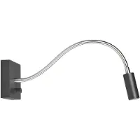 Highlight Flexibele Wandlamp Blitz Zwart
