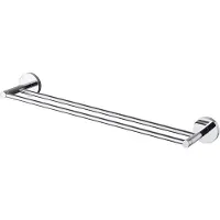 Haceka Pro2000 Handdoekhouder dubbel 60 cm chroom