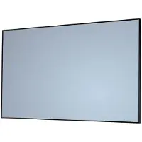 Sanicare Q mirror spiegel met zwarte omlijsting 65x70cm