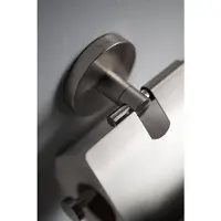 Haceka Pro2500 Toiletrolhouder met klep RVS
