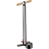 Lezyne Floor Drive Silver Voetpomp