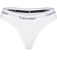 Calvin Klein Underwear String zwart / wit