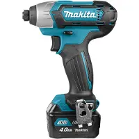 Makita TD110DSME 10.8V Li-Ion Accu Slagschroevendraaier Set (2x 4.0Ah Accu) In Koffer