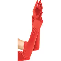 Leg avenue Lange satijnen handschoenen