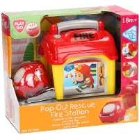 Playgo - brandweerkazerne met auto