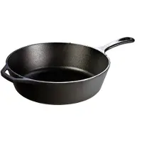 Lodge Logic diepe skillet sauteerpan ø 30,5 cm gietijzer