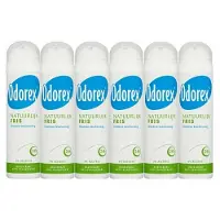 Odorex Natuurlijk Fris Deodorant Spray Voordeelverpakking 6x150ml