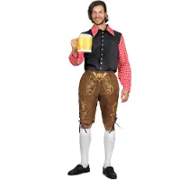 Vegaoo Lederhosen oktoberfest kleding voor heren