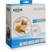 Petsafe kattenluik tot 7 kg magnetisch slot wit - 400