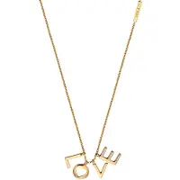 Esprit Ketting Amory zilver goudkleurig 42-45 cm ESNL00231242