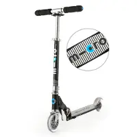 Micro mobility Sprite zwart met strepen