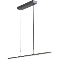 Masterlight Hanglamp Real 2 zwart nikkel 100 cm