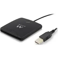 Ewent Externe USB 2.0 Smartcard eID Kaartlezer