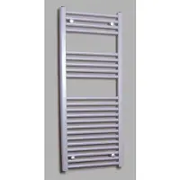 Sanicare Radiator standaard recht 596 watt inclusief ophanging 111,8x45 cm zilver-grijs