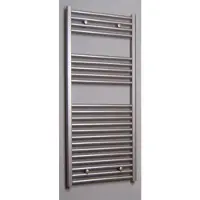 Sanicare Radiator standaard recht 730 watt inclusief ophanging 60x111,8 cm inox-look