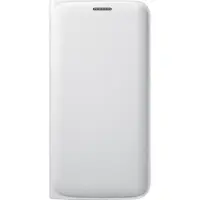 Samsung flip case - wit - Samsung G925 Galaxy S6 Edge
