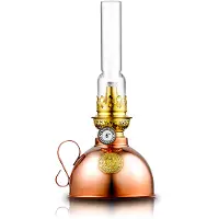 Karlskrona Lampfabrik Nattlampan paraffine-lamp koper