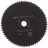 Batavia HSS zaagblad Ø 85 mm. 60 Tanden – 2 stuks - MAXX SAW & XXL SPEED SAW