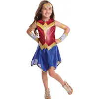 Vegaoo Klassiek Wonder Woman Justice League kinderkostuum
