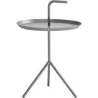 HAY DLM Portable Bijzettafel Grey | Ø 38 cm x H 56 cm