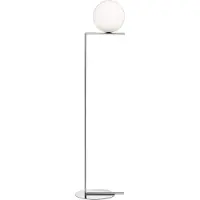 Flos Vloerlampe , IC F1, dimbare, Metallic, Woonkamer, Metaal, Designer