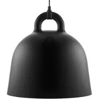 Normann Copenhagen Hanglamp Bell Lamp Large Black