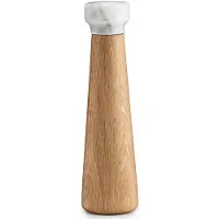 Normann Copenhagen Craft zoutmolen eiken-wit-marmer large