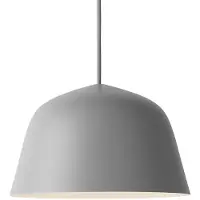 Muuto Hanglampe , Grijs, Eetkamer, Aluminium