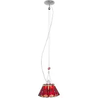Ingo Maurer Hanglampe , Campari Light, dimbare, Rood, Woonkamer, Glas, Designer