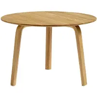 HAY Bella Salontafel Oiled Solid Oak | Ø 60 cm x H 39 cm