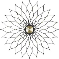Vitra Sunflower Wandklok Black