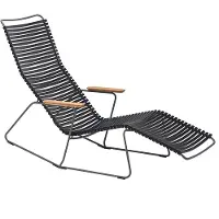Houe Loungestoel Click Sunrocker Black